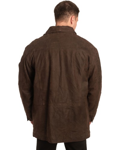 Γνήσιο Ανδρικό Δερμάτινο Μπουφάν – A463