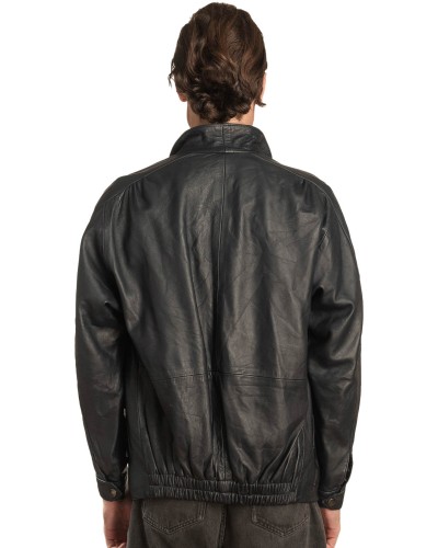 Γνήσιο Ανδρικό Δερμάτινο Μπουφάν – A466