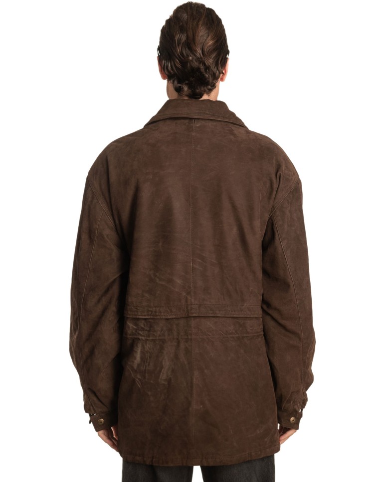 Γνήσιο Ανδρικό Δερμάτινο Μπουφάν – A468