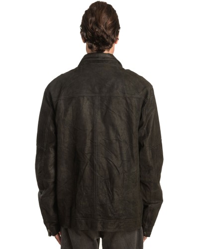 Γνήσιο Ανδρικό Δερμάτινο Μπουφάν – A471