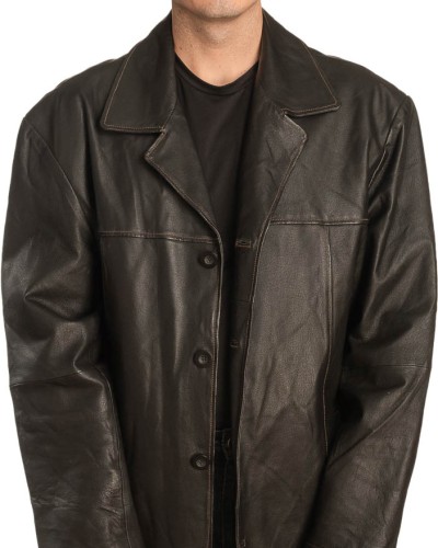 Γνήσιο Ανδρικό Δερμάτινο Σακάκι - Α474