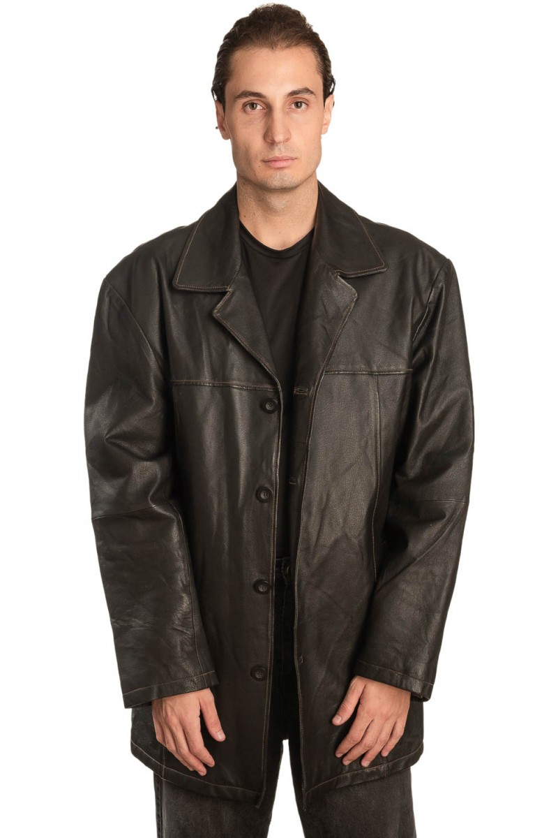 Γνήσιο Ανδρικό Δερμάτινο Σακάκι - Α474 Γνήσιο Ανδρικό Δερμάτινο Σακάκι - Α474