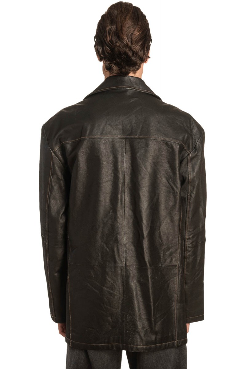 Γνήσιο Ανδρικό Δερμάτινο Σακάκι - Α474 Γνήσιο Ανδρικό Δερμάτινο Σακάκι - Α474