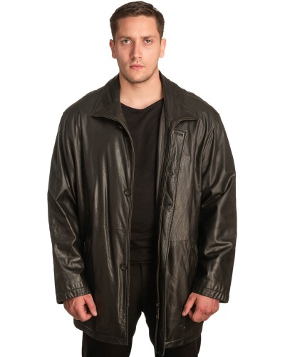 Γνήσιο Ανδρικό Δερμάτινο Μπουφάν – A477