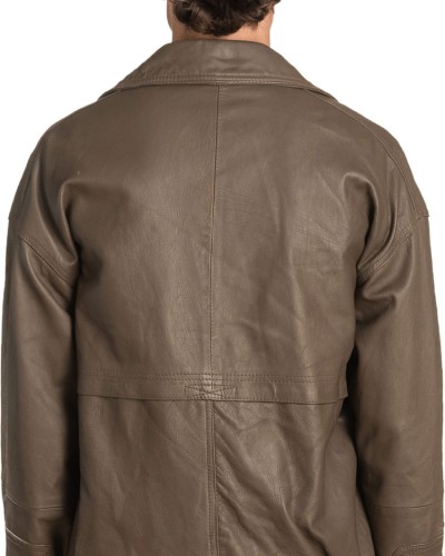 Γνήσιο Ανδρικό Δερμάτινο Μπουφάν – A481