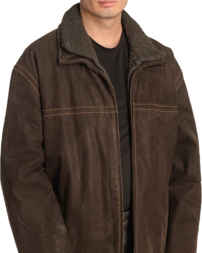 Γνήσιο Ανδρικό Δερμάτινο Μπουφάν – A483