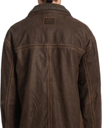 Γνήσιο Ανδρικό Δερμάτινο Μπουφάν – A483