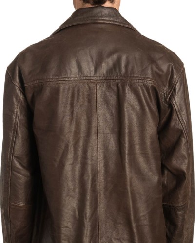 Γνήσιο Ανδρικό Δερμάτινο Μπουφάν – A489