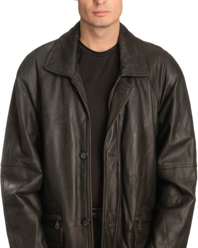 Γνήσιο Ανδρικό Δερμάτινο Μπουφάν – A491