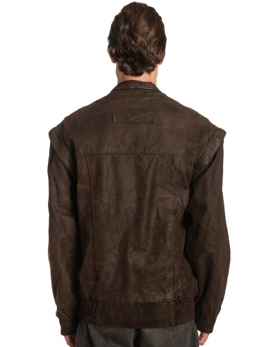 Γνήσιο Ανδρικό Δερμάτινο Μπουφάν – A492