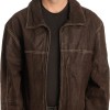 Γνήσιο Ανδρικό Δερμάτινο Μπουφάν – A493