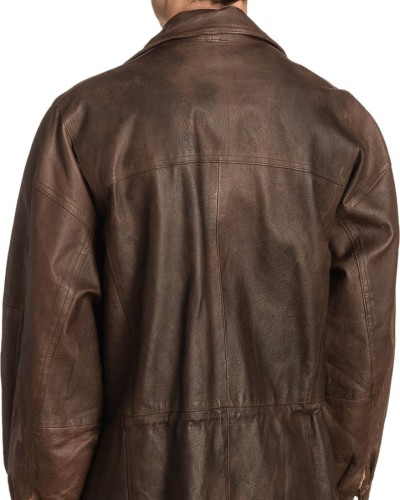 Γνήσιο Ανδρικό Δερμάτινο Μπουφάν – A495