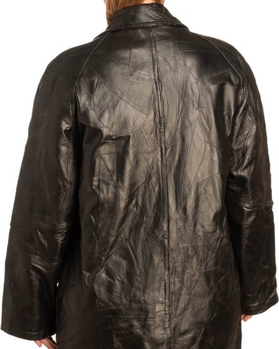 Γνήσιο Γυναικέιο Δερμάτινο Παλτό - B256