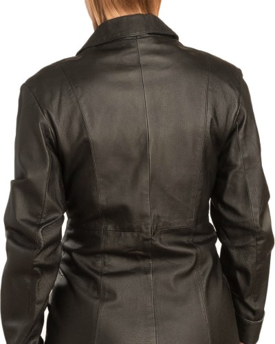 Γνήσιο Γυναικέιο Δερμάτινο Σακάκι - B264