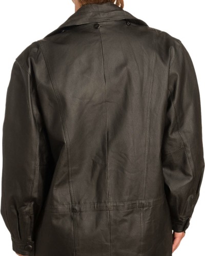 Γνήσιο Γυναικέιο Δερμάτινο μπουφάν - B273