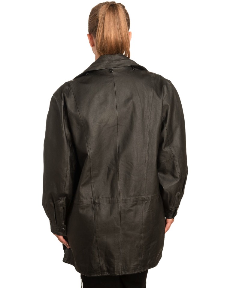 Γνήσιο Γυναικέιο Δερμάτινο μπουφάν - B273