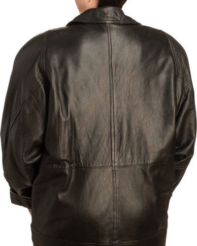 Γνήσιο Γυναικέιο Δερμάτινο Μπουφάν - B763