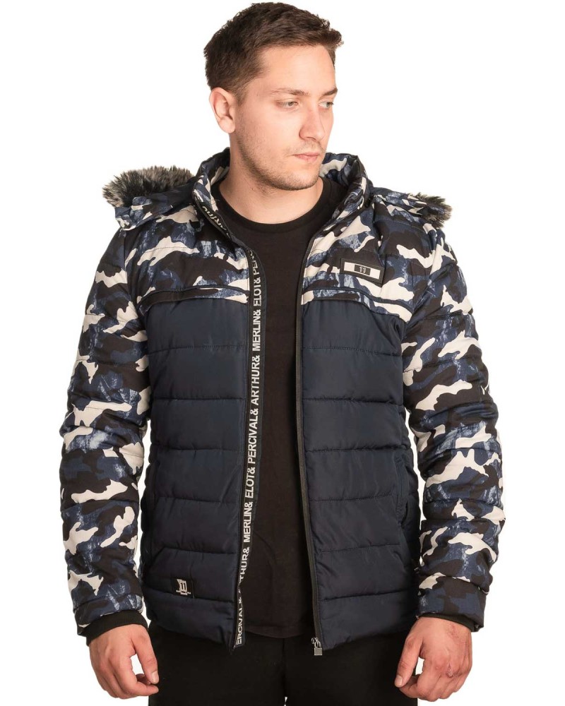 Ανδρικό επώνυμο μπουφάν - E575