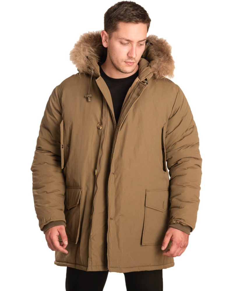 Ανδρικό επώνυμο μπουφάν - E674