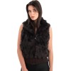 Γνήσια Γυναικεία Φυσική Γούνα Γιλέκο - F122