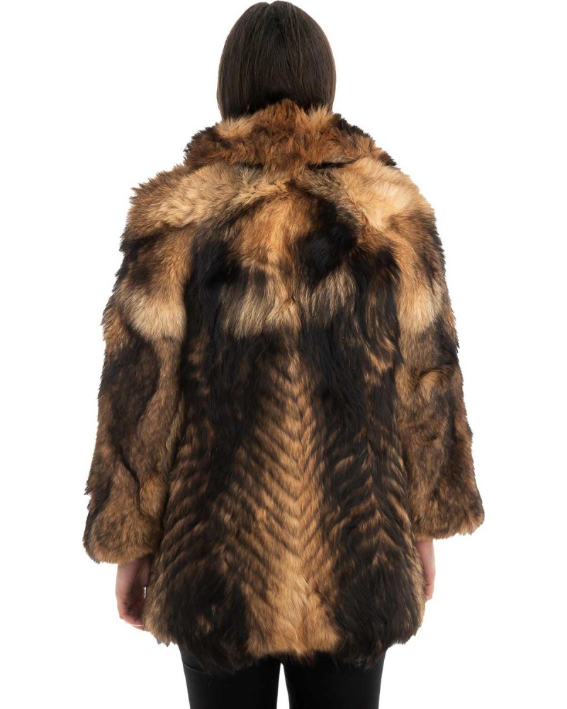 Γνήσια Γυναικεία Φυσική Γούνα - F129