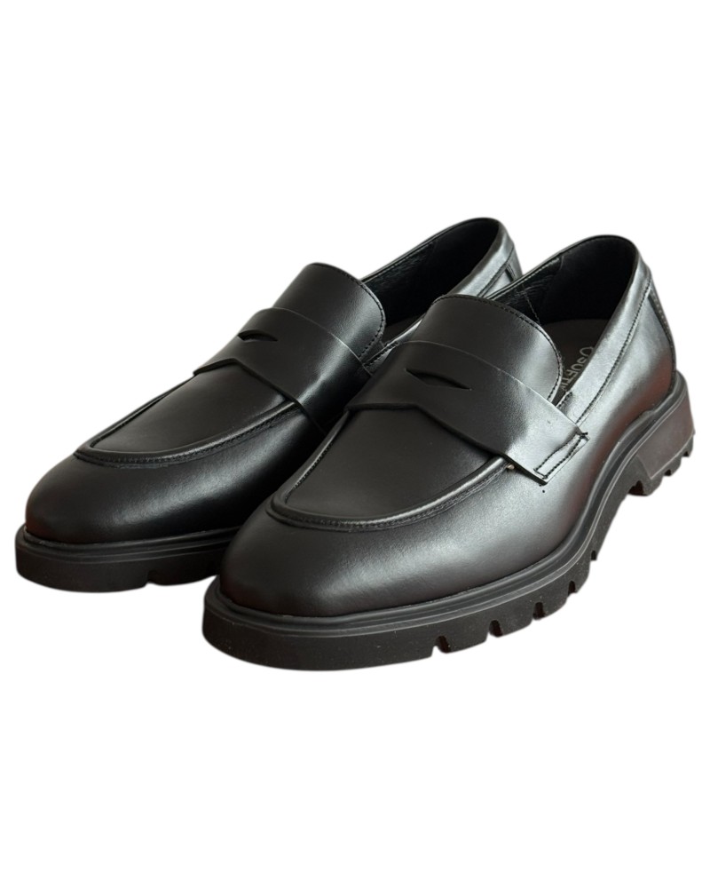  Δερμάτινο Ανδρικό Παπούτσι - F146