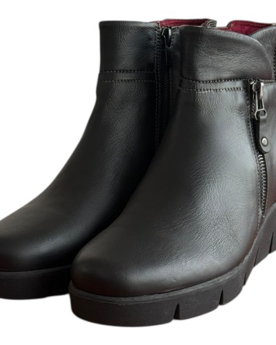 Δερμάτινο Γυναικείo Μποτάκι - F150