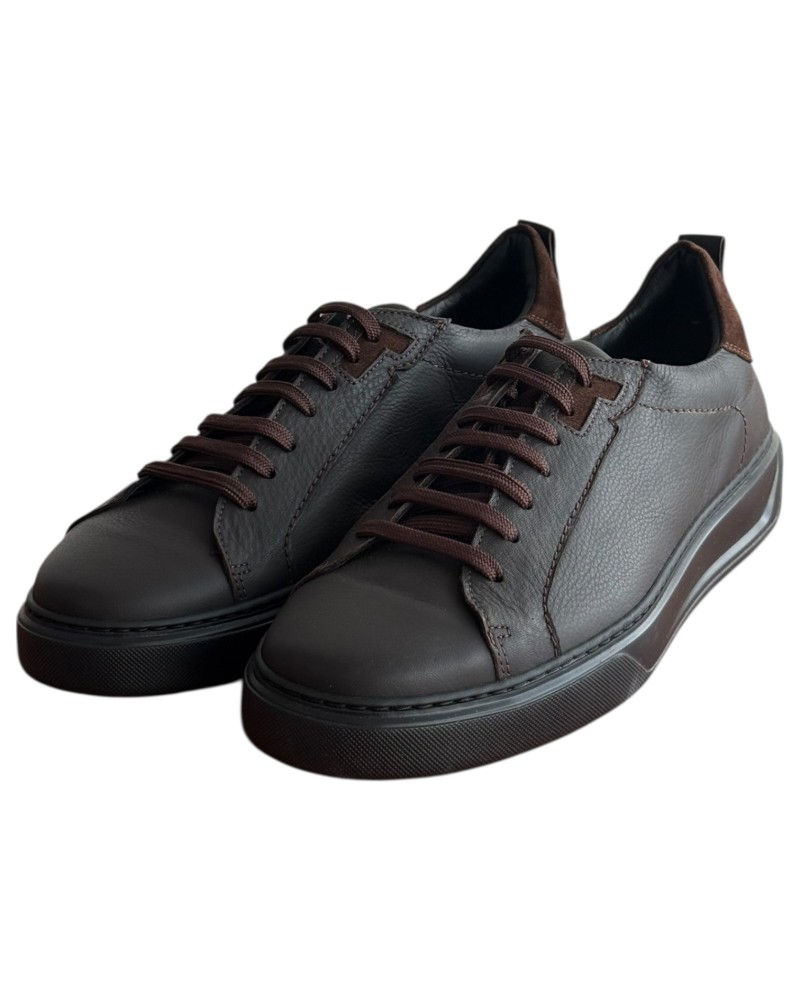  Δερμάτινο Ανδρικό Sneaker - F168