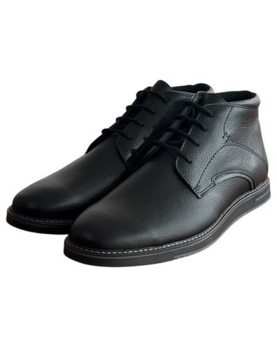  Δερμάτινο Ανδρικό Μποτάκι - F169