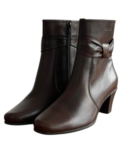 Δερμάτινο Γυναικείo Μποτάκι - F181