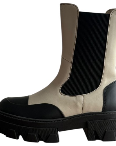 Δερμάτινο Γυναικείo Μποτάκι - F182