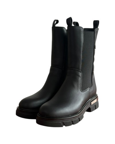 Δερμάτινο Γυναικείo Μποτάκι - F183