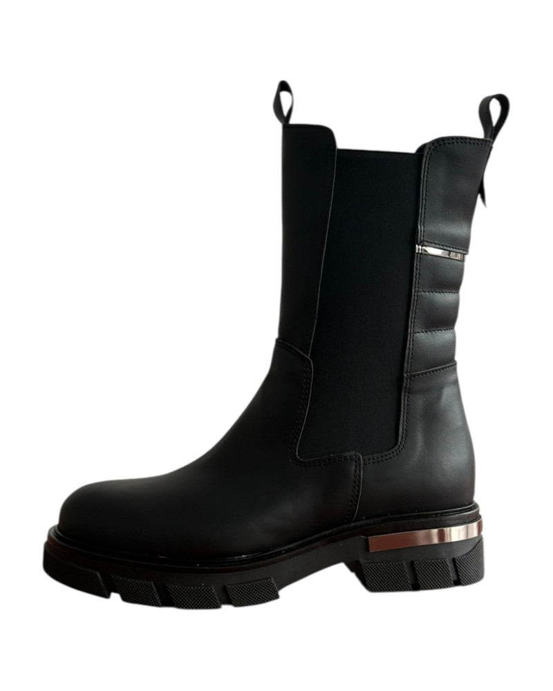 Δερμάτινο Γυναικείo Μποτάκι - F183