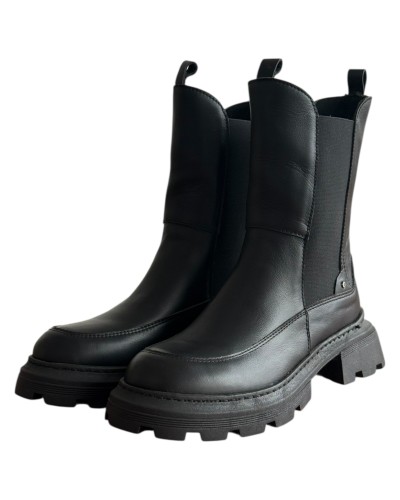 Δερμάτινο Γυναικείo Μποτάκι - F187