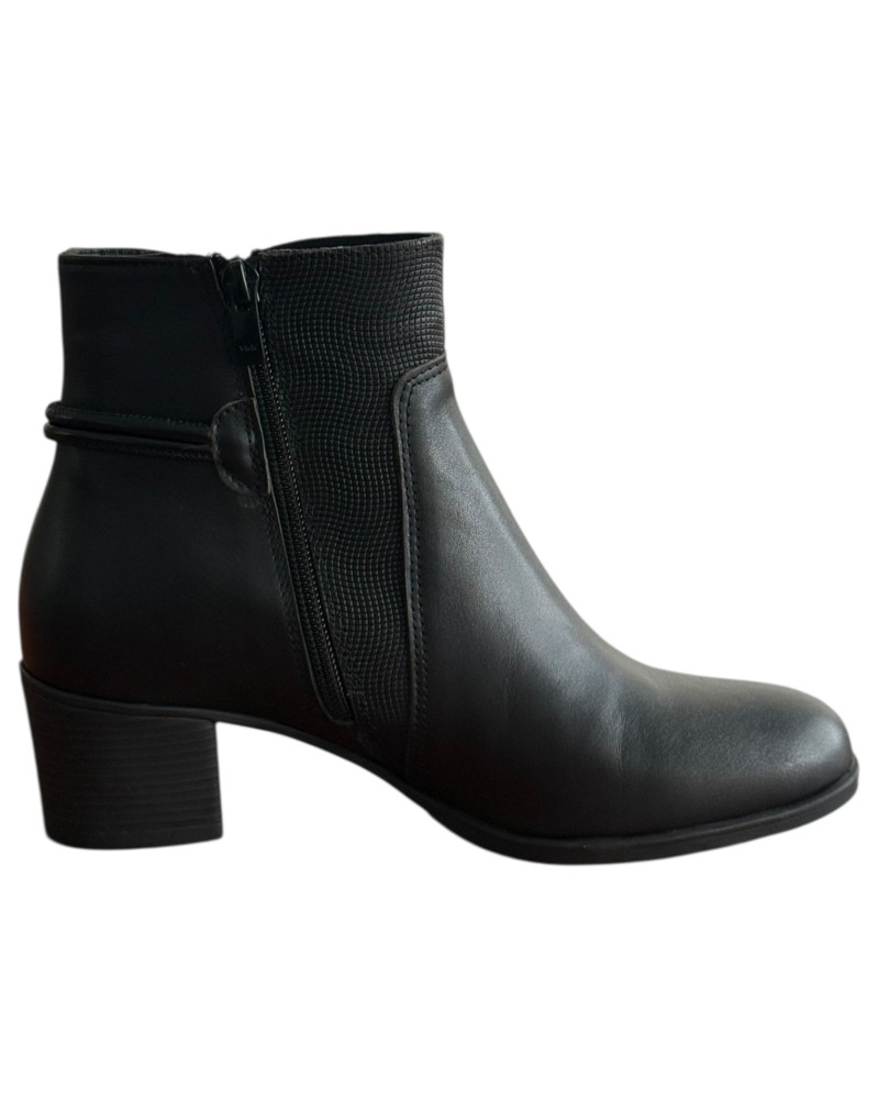 Δερμάτινο Γυναικείo Μποτάκι - F199