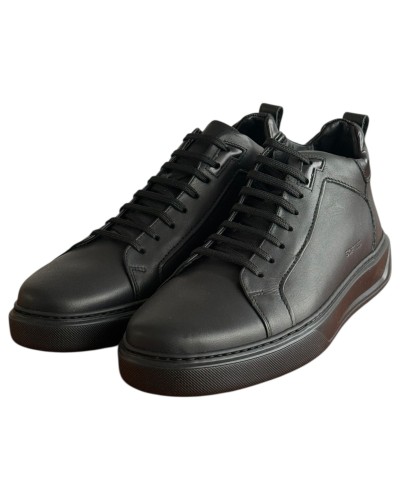  Δερμάτινο Ανδρικό Μποτάκι - F201