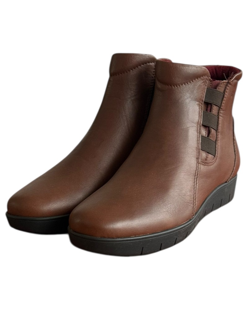 Δερμάτινο Γυναικείo Μποτάκι - F205