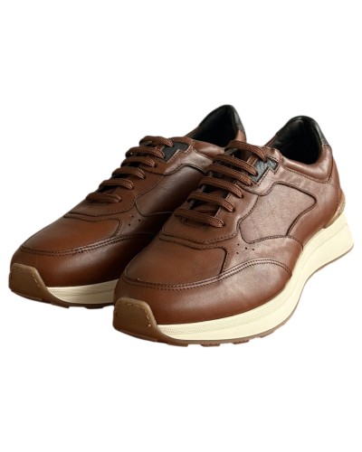  Δερμάτινο Ανδρικό Sneaker - F216