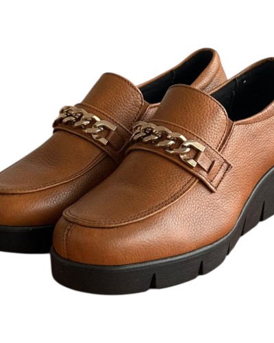  Δερμάτινο Γυναικείo Μοκασίνι - F231