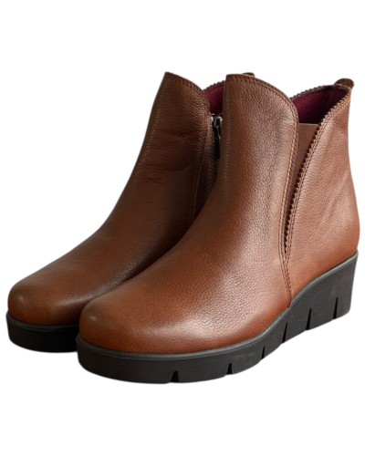 Δερμάτινο Γυναικείo Μποτάκι - F244