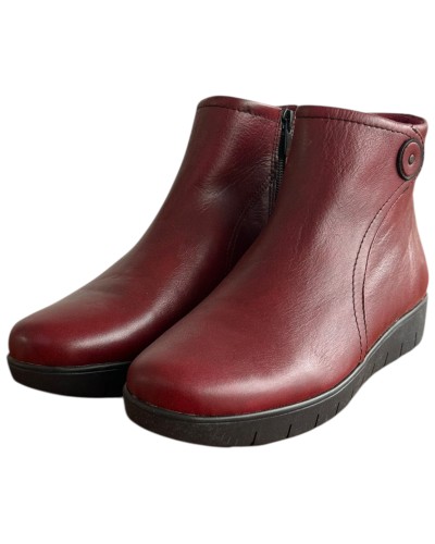 Δερμάτινο Γυναικείo Μποτάκι - F248