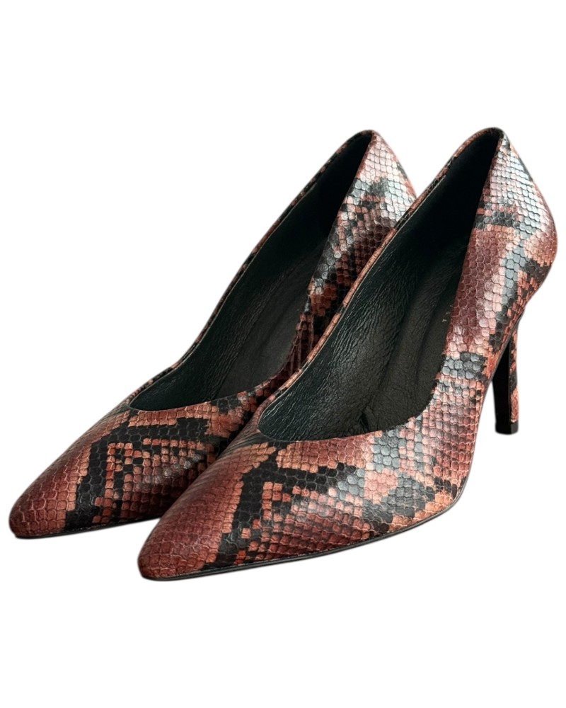 Δερμάτινη Γυναικεία Γόβα - F266