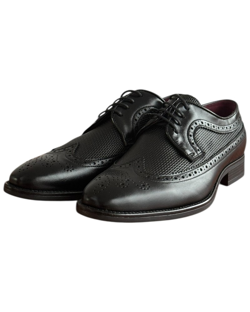  Δερμάτινο Ανδρικό Παπούτσι - F275