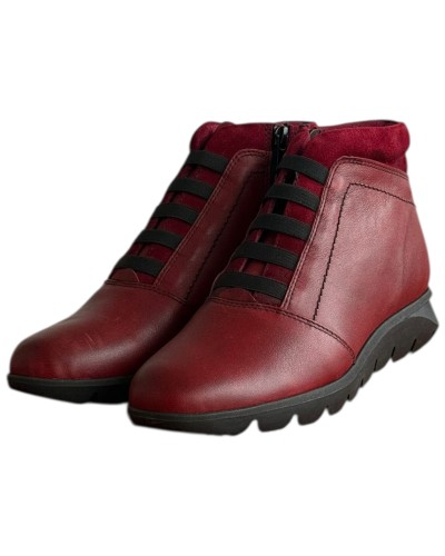 Δερμάτινο Γυναικείo Μποτάκι - F279