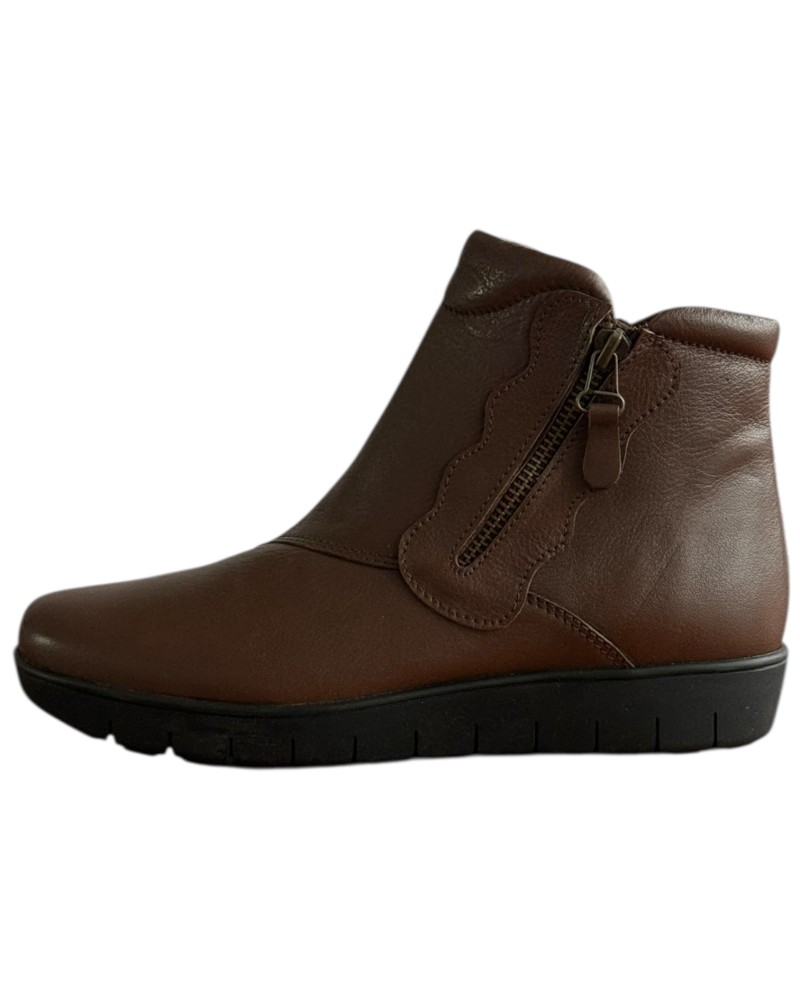 Δερμάτινο Γυναικείo Μποτάκι - F282