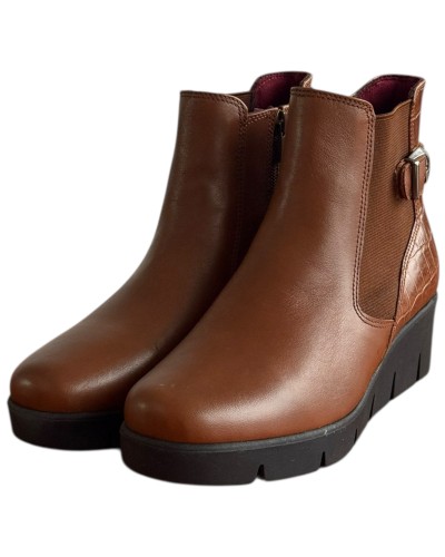 Δερμάτινο Γυναικείo Μποτάκι - F285