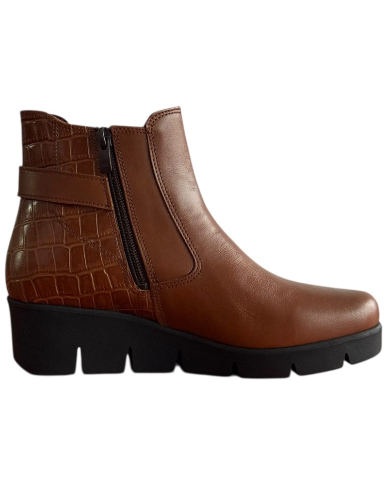 Δερμάτινο Γυναικείo Μποτάκι - F285