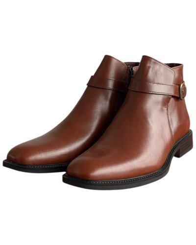  Δερμάτινο Ανδρικό Μποτάκι - F294