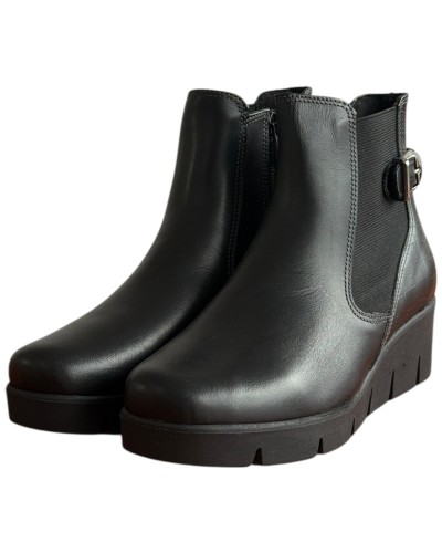 Δερμάτινο Γυναικείo Μποτάκι - F304