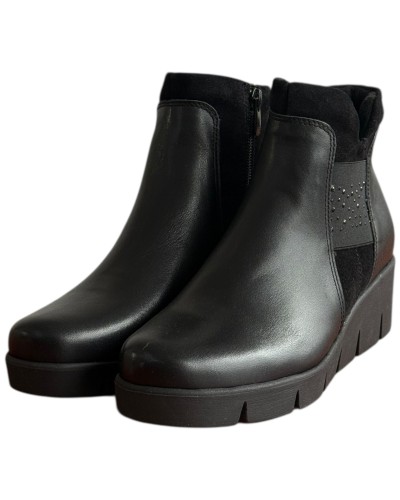 Δερμάτινο Γυναικείo Μποτάκι - F305